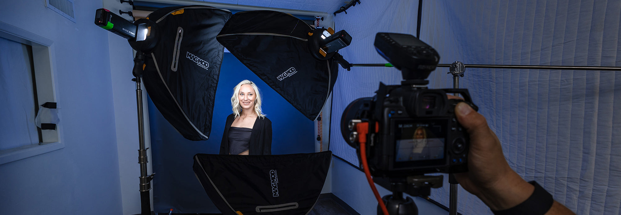3 Easy Headshot Setups with MagBox Pro Boxes
