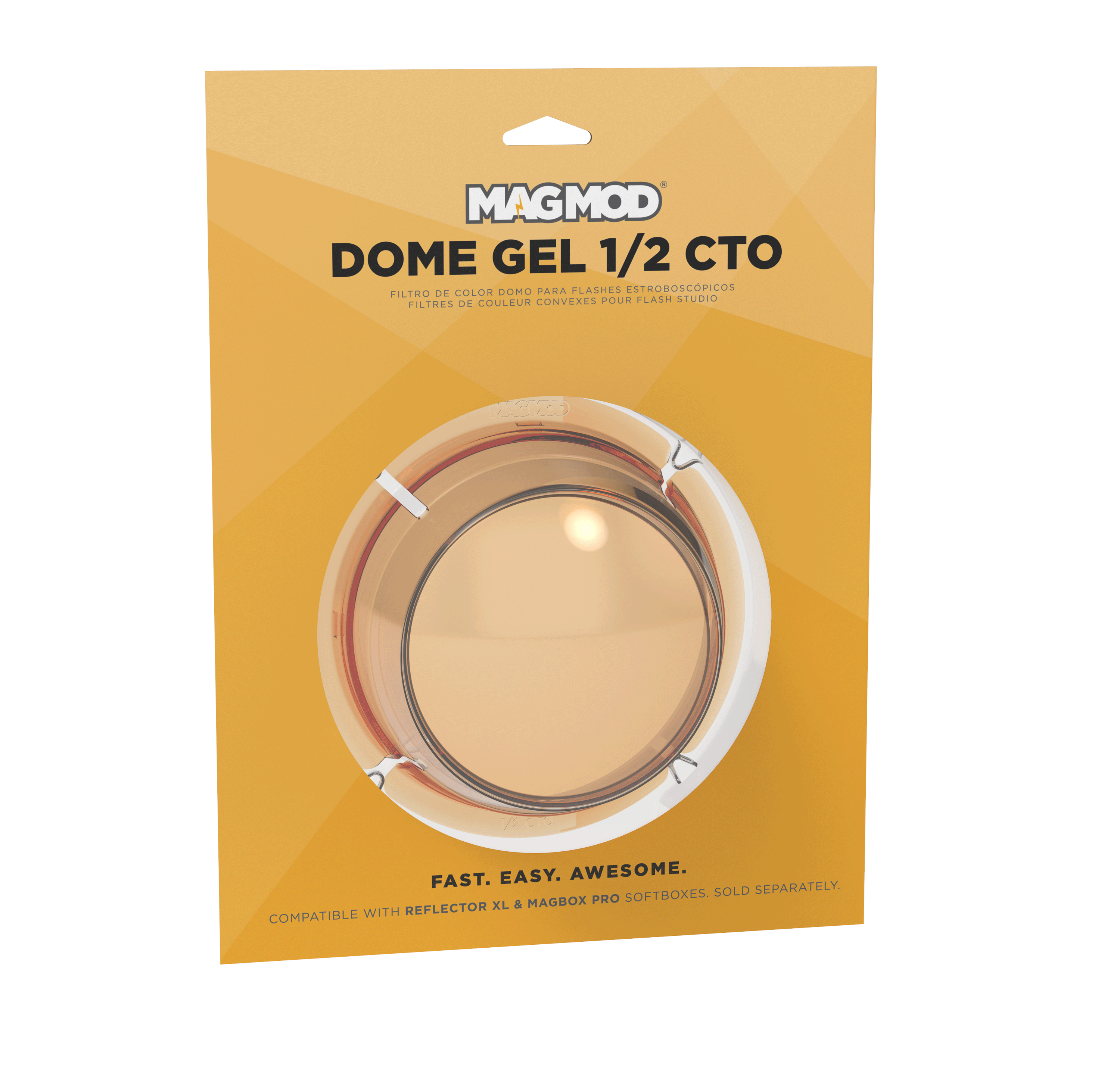 Dome Gel 1/2 CTO - MagnetMod