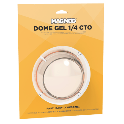 Dome Gel 1/4 CTO - MagnetMod